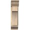 Ekena Millwork Westlake Traditional Rough Sawn Bracket w/ Offset Brace, Douglas Fir, 8"W x 20"D x 32"H BKT0806X20X32WTL01RDF - alternate 2